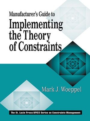 cover image of Manufacturer's Guide to Implementing the Theory of Constraints